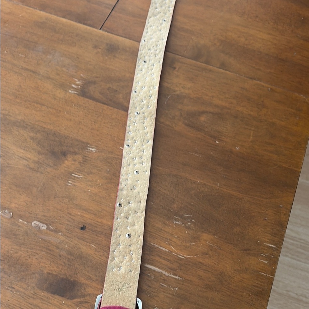 Studded Pink Belt - Picture 3 of 8